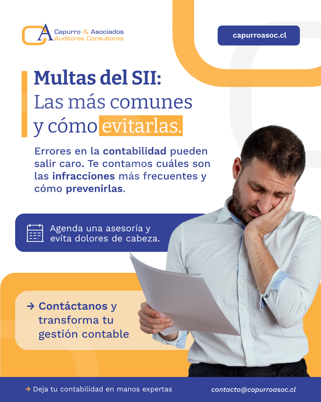 Multas del SII: Cómo evitar sanciones y proteger tu negocio