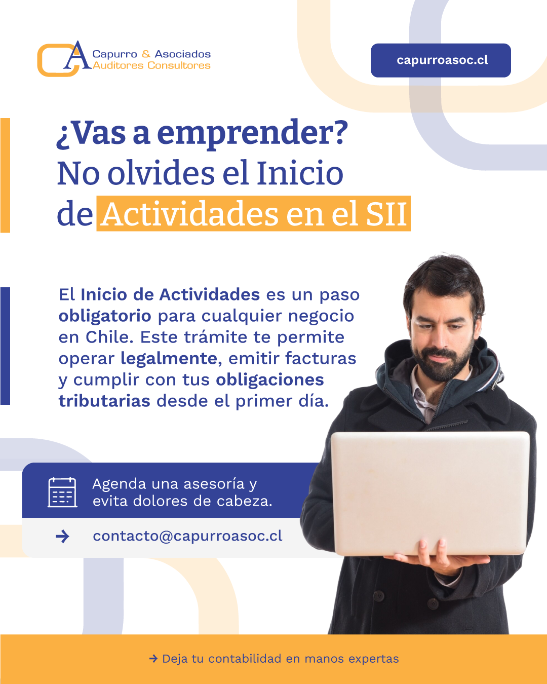 ¿Vas a emprender? No olvides el inicio de actividades en el SII