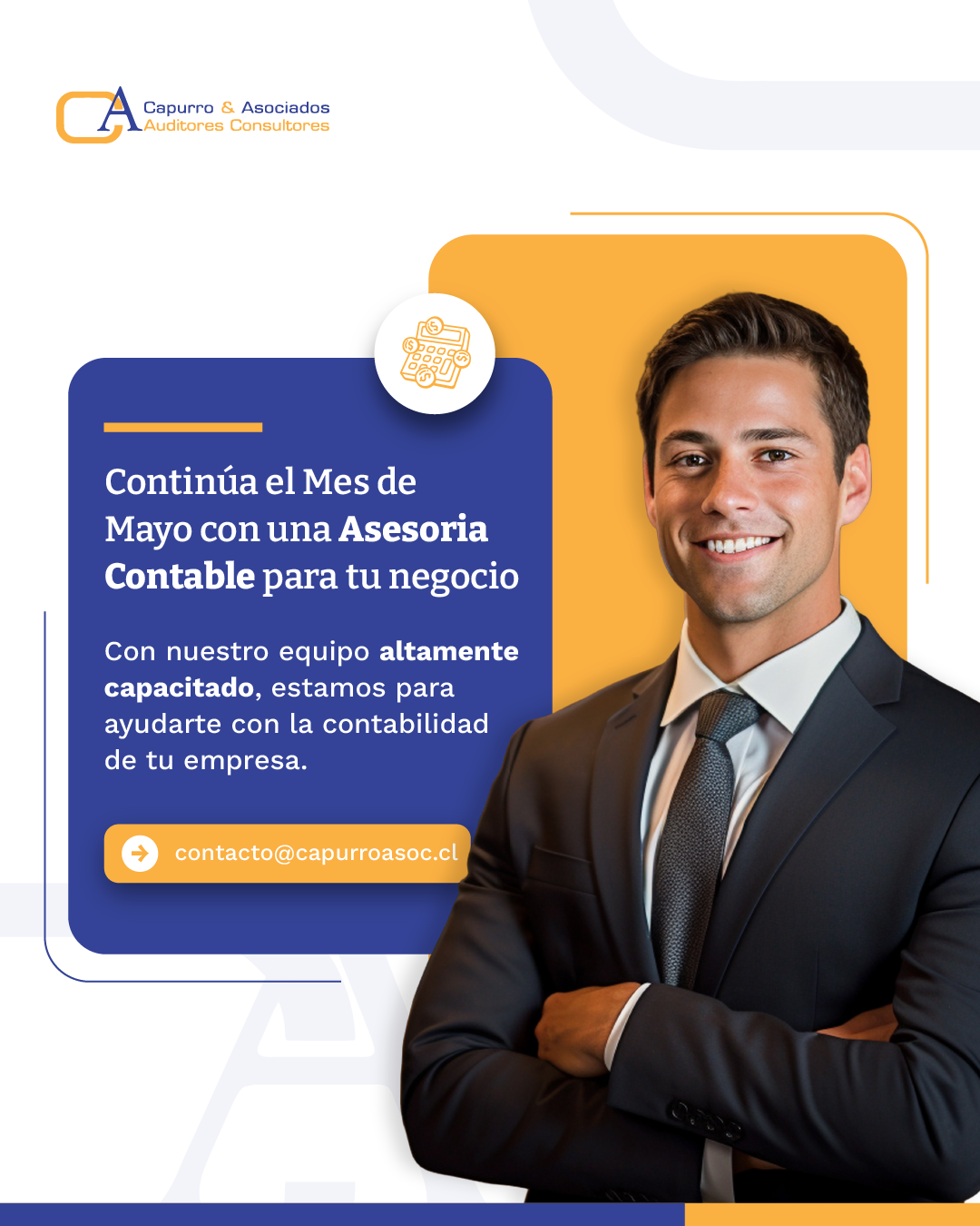 Asesoría contable profesional en mayo con Capurro & Asociados